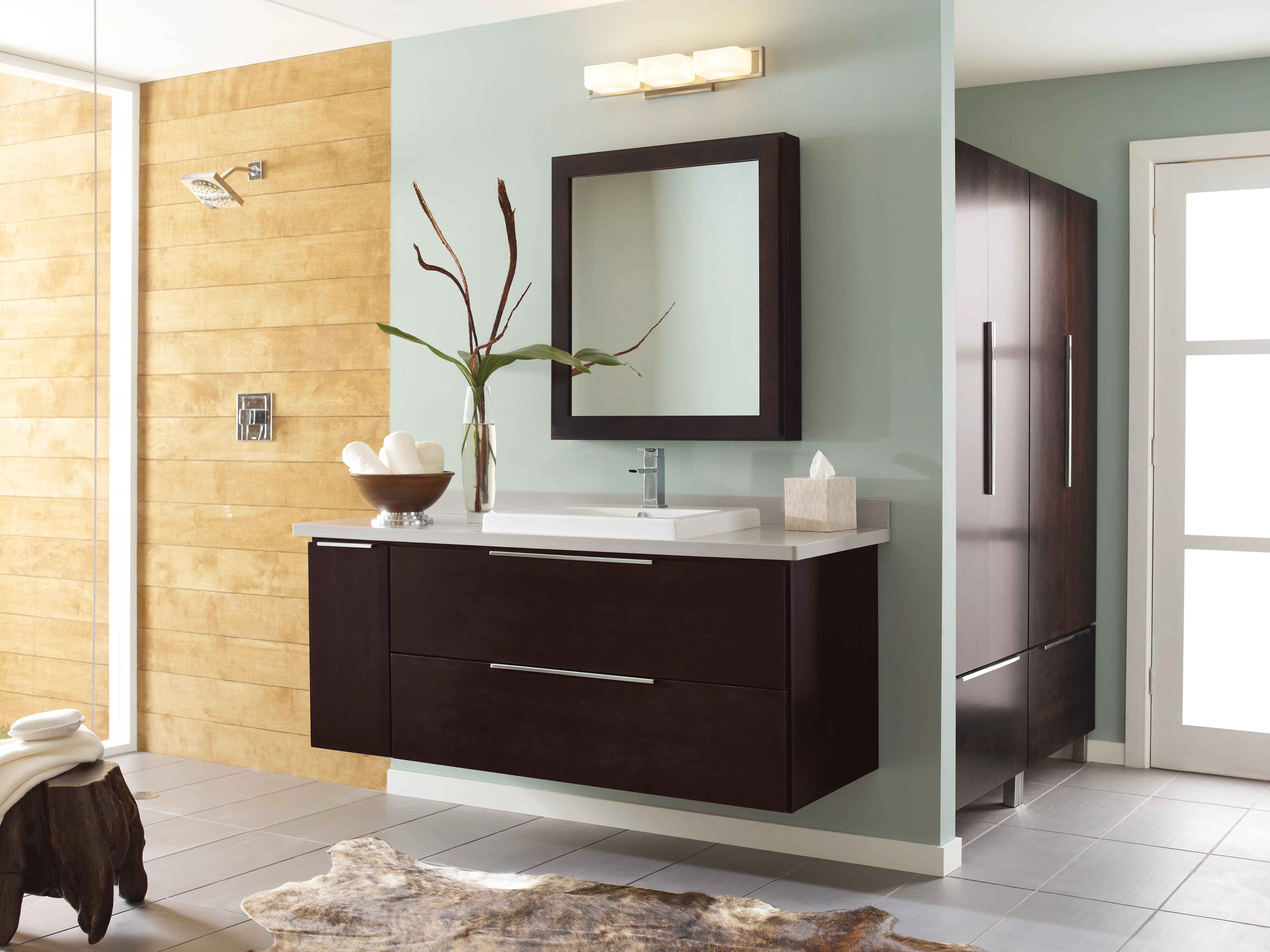 Stand-a-lone vanity remodel